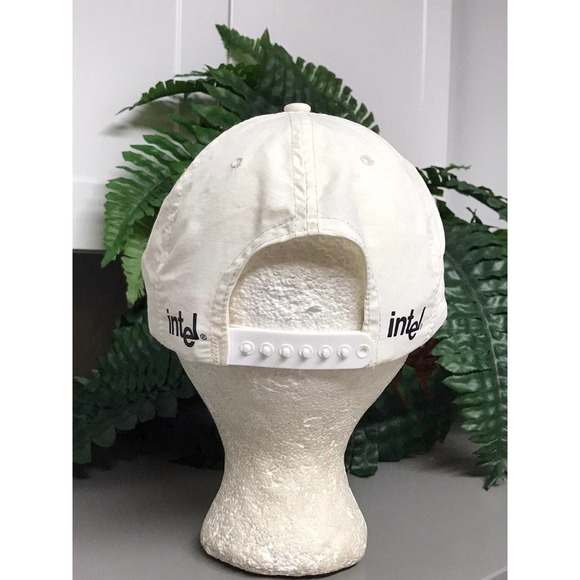 Vtg Intel Overdrive Racing Nylon Hat - Picture 5 of 9